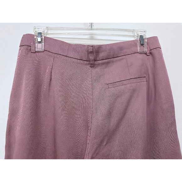 Samsoe Samsoe Straight Fit Stamford Pants Trousers Woodrose Pink Lyocell S - Picture 11 of 14